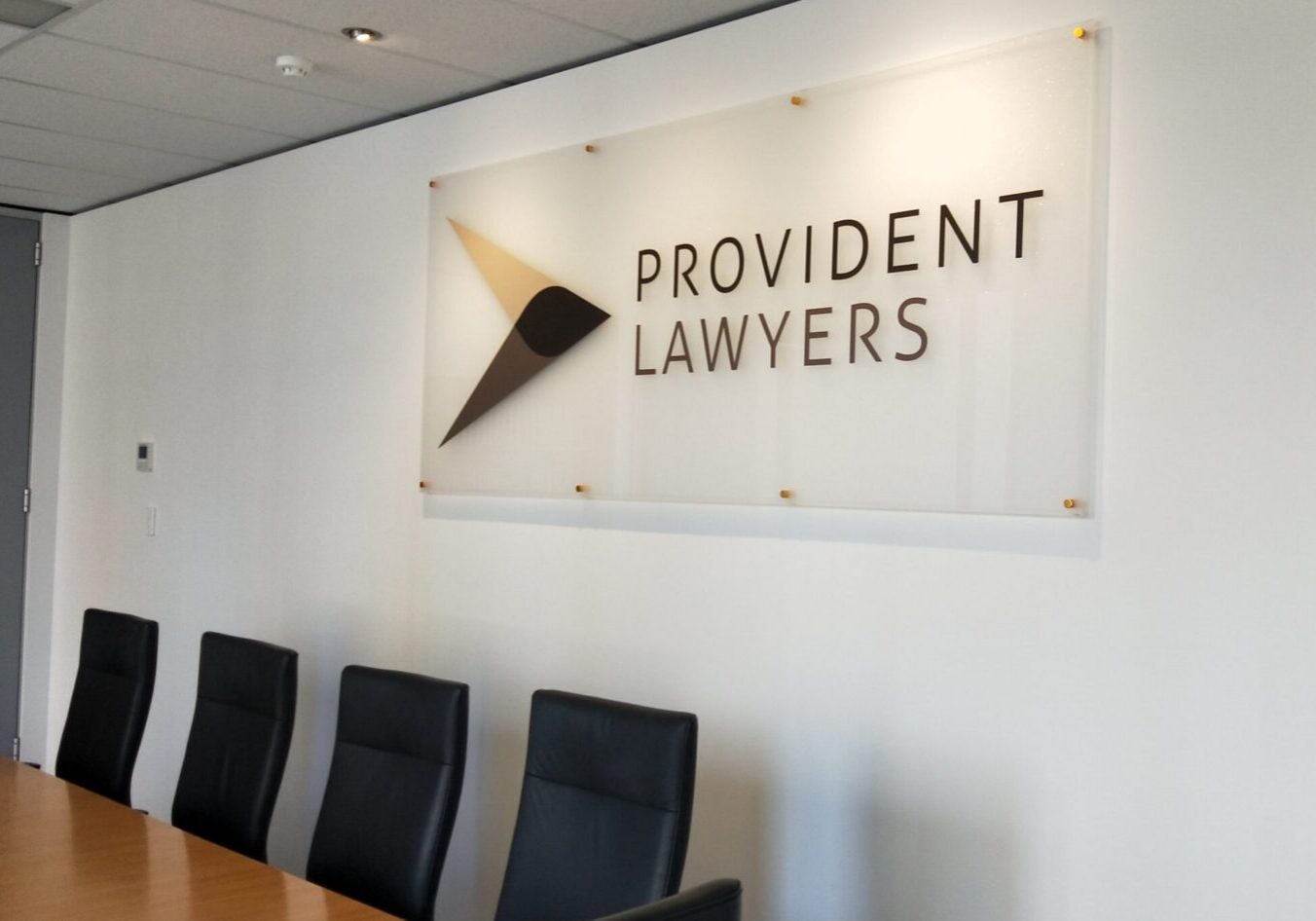 Law office conference room
